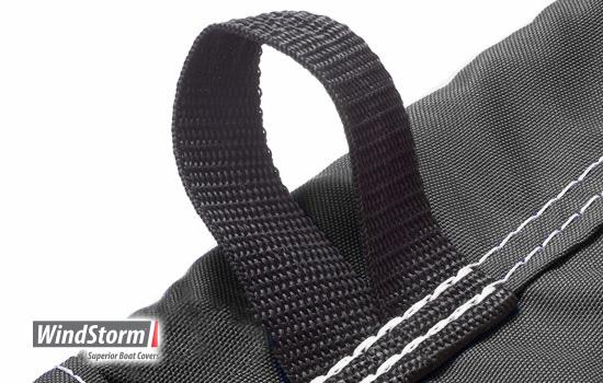 Eevelle Windstorm BOAT COVER for V HULL RUNABOUT - Low or No Bow Rails C222 - Image 13