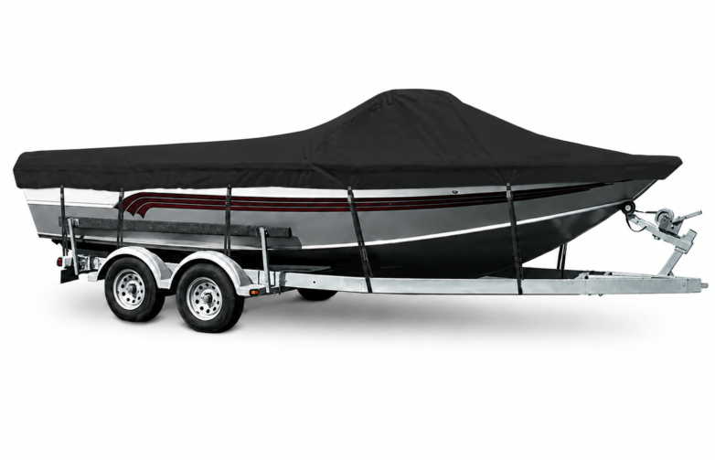 Weathermax 80 Fishing Boat Cover– High Windshield(16’6″ X 88″)