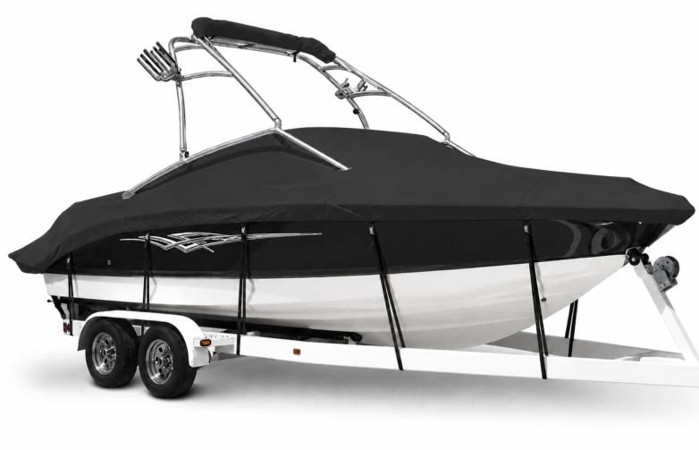 Weathermax 80 Deck Boat Cover– Ski Tower(18’6″ X 102″)